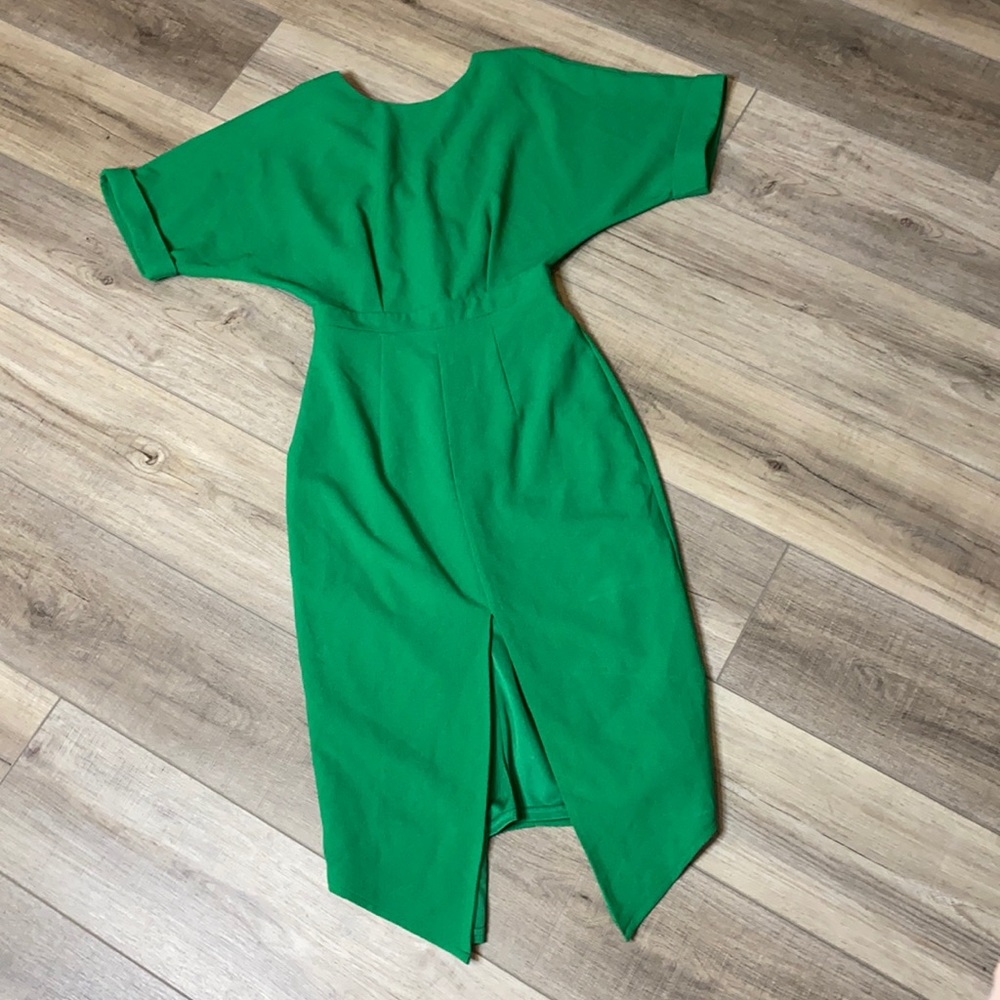 ASOS NWT green dress